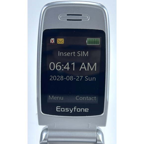 Easyfone T300 4G Unlocked Flip Cell Phone 4 Seniors 2.4'' HD Display Big Buttons - Picture 3 of 16